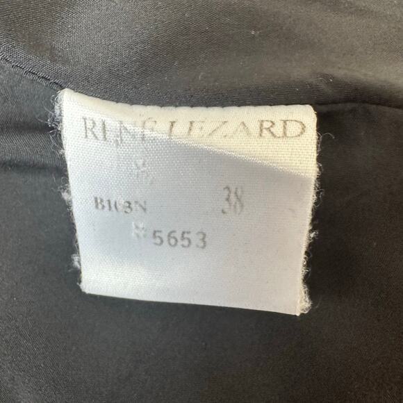 René Lezard Chocolate Brown Blazer - Size 38 IT (US 8) - Tailored Fit - Picture 4 of 11